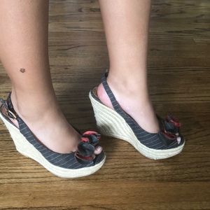 Steve Madden Fauntain Denim Wedges